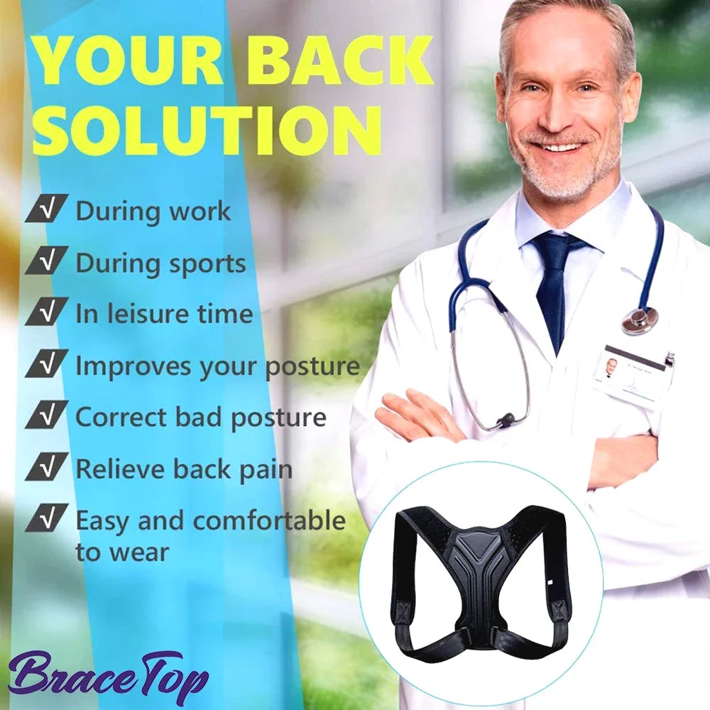 Back Shoulder Posture Corrector / Men & Women