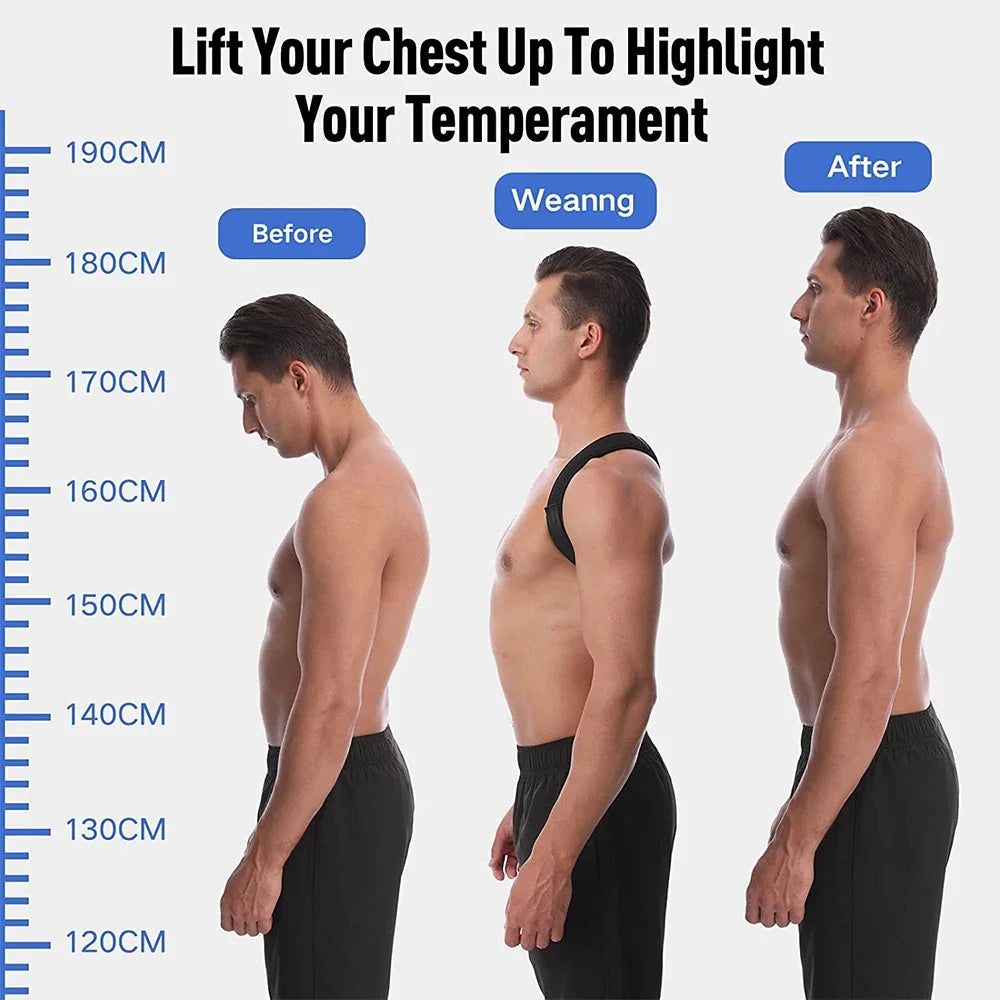 Back Shoulder Posture Corrector / Men & Women